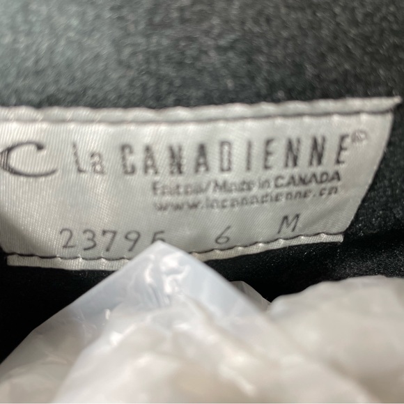 Black suede tall boots from La Canadienne Sz6 - Picture 14 of 16